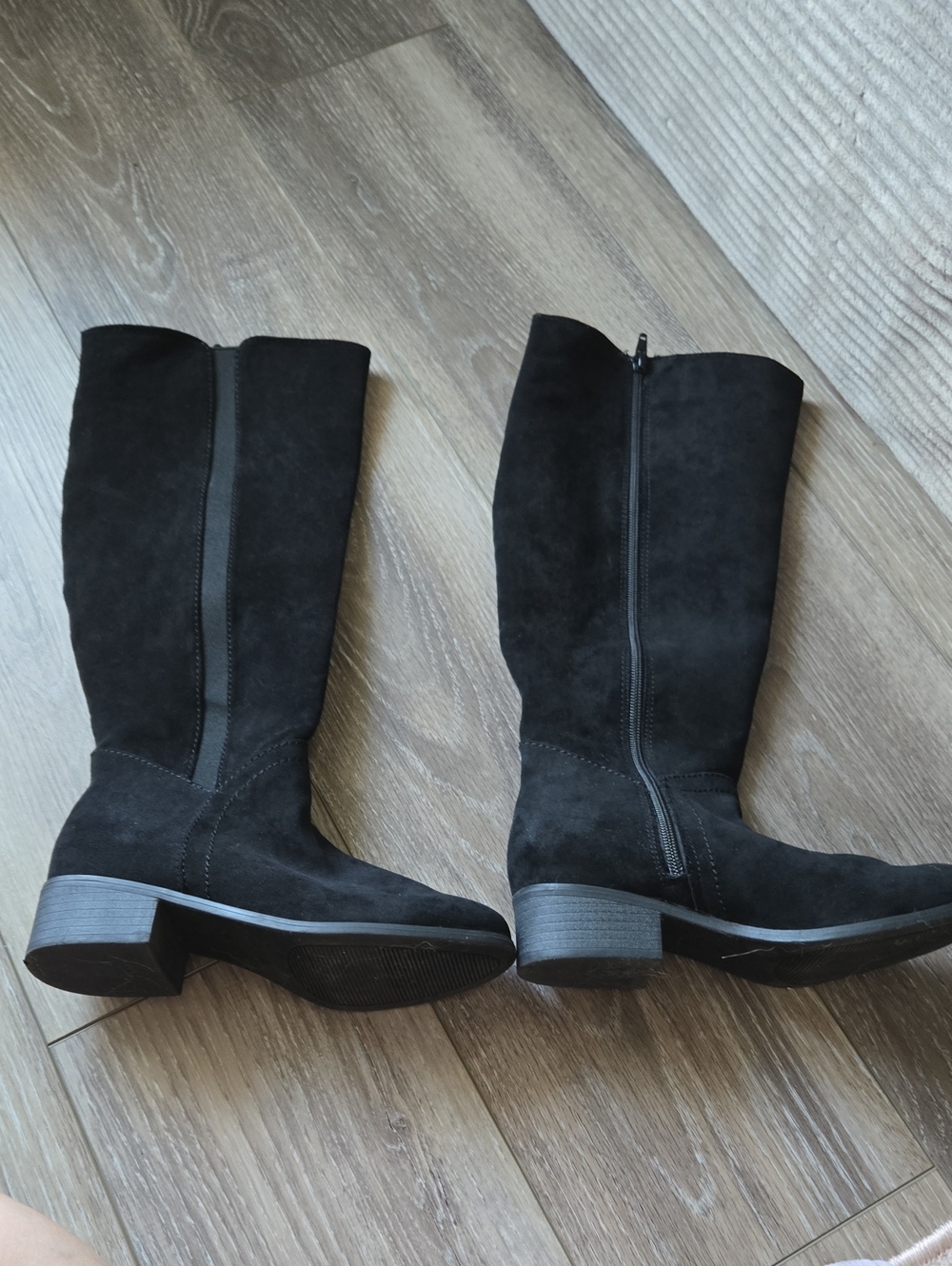 Target Black Suede Over-the-Knee Boots